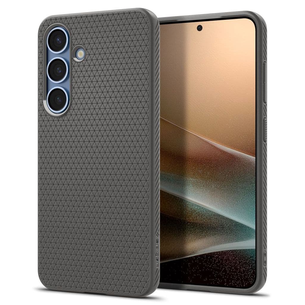 Spigen Liquid Air Skal till Samsung Galaxy S25 - Grå
