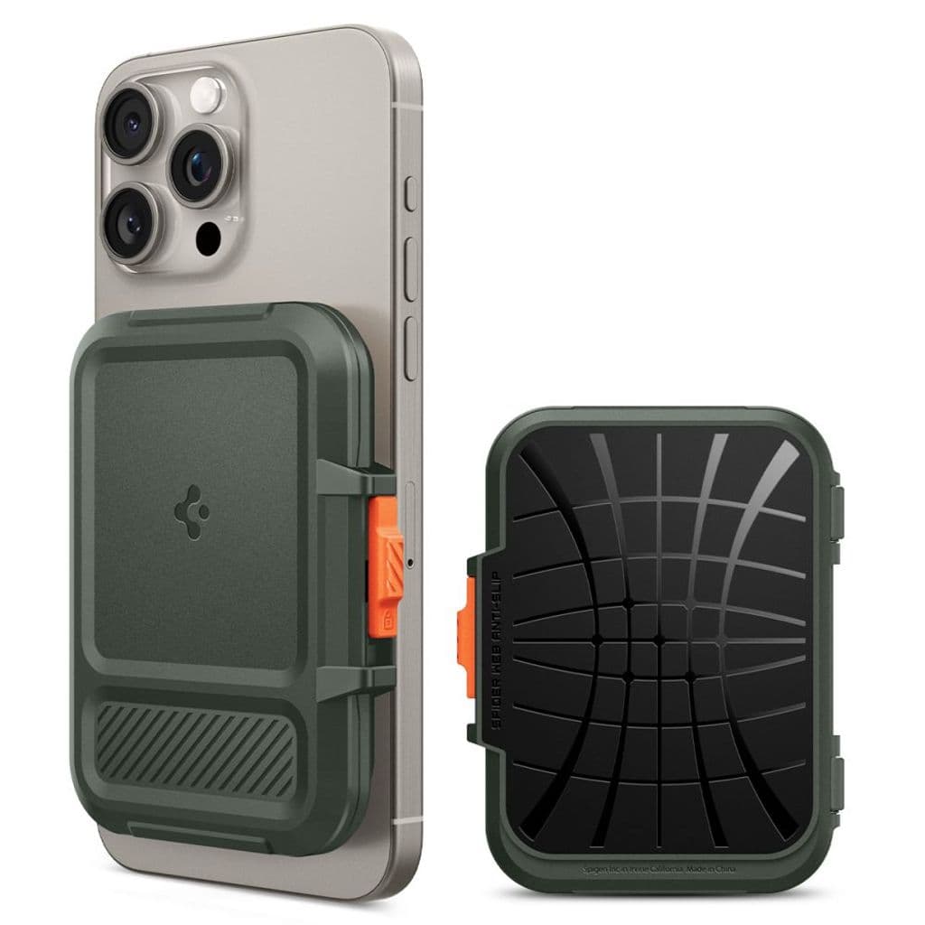 Spigen Lock Fit MagSafe korthållare – grön