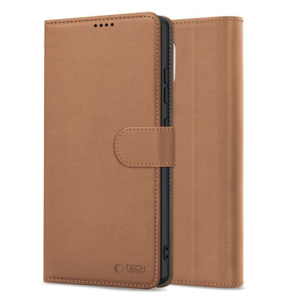 Tech-Protect Wallet Fodral till iPhone 16e - Brun - Bild 3