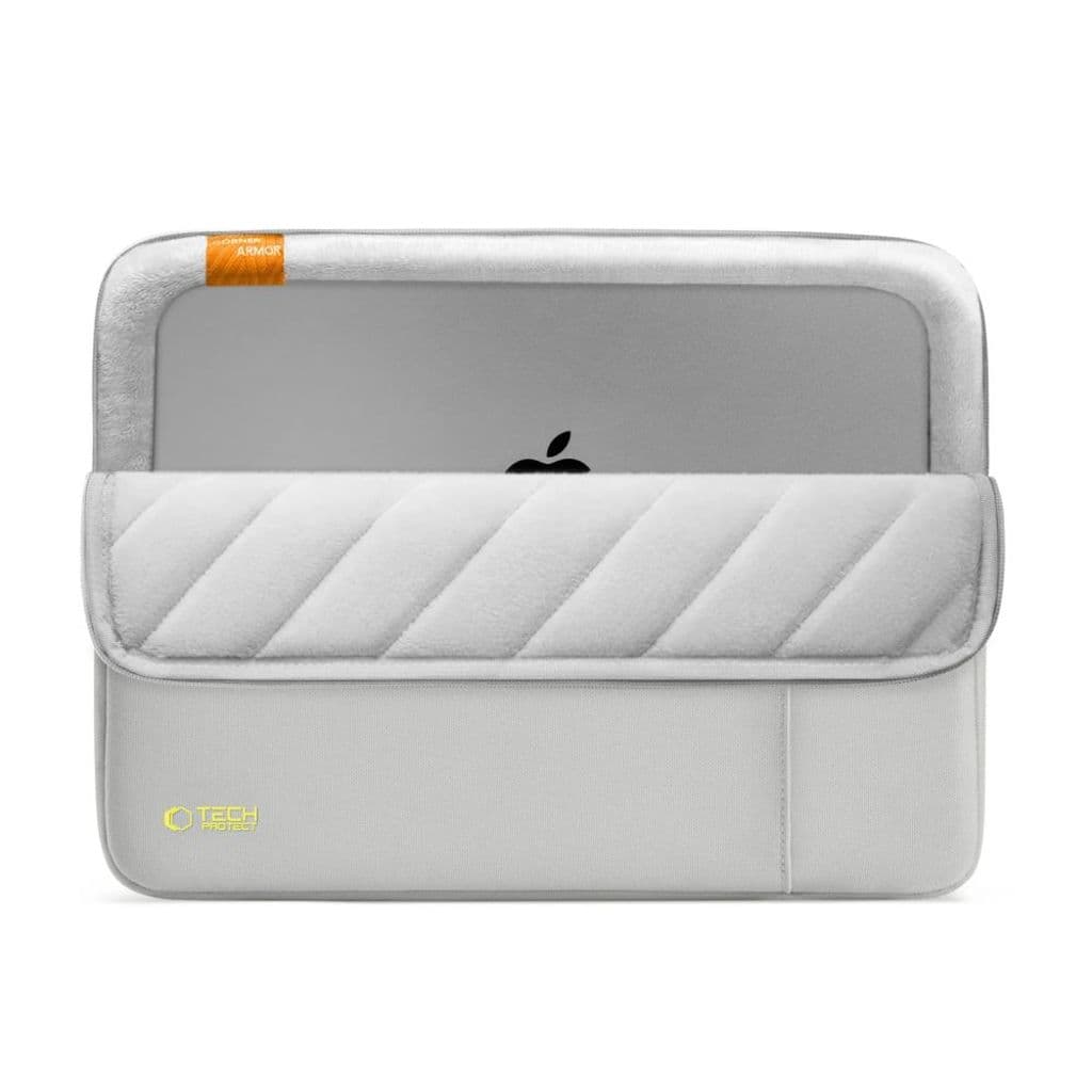 Tech-Protect Defender laptopfodral 15–16" – grå - Bild 5