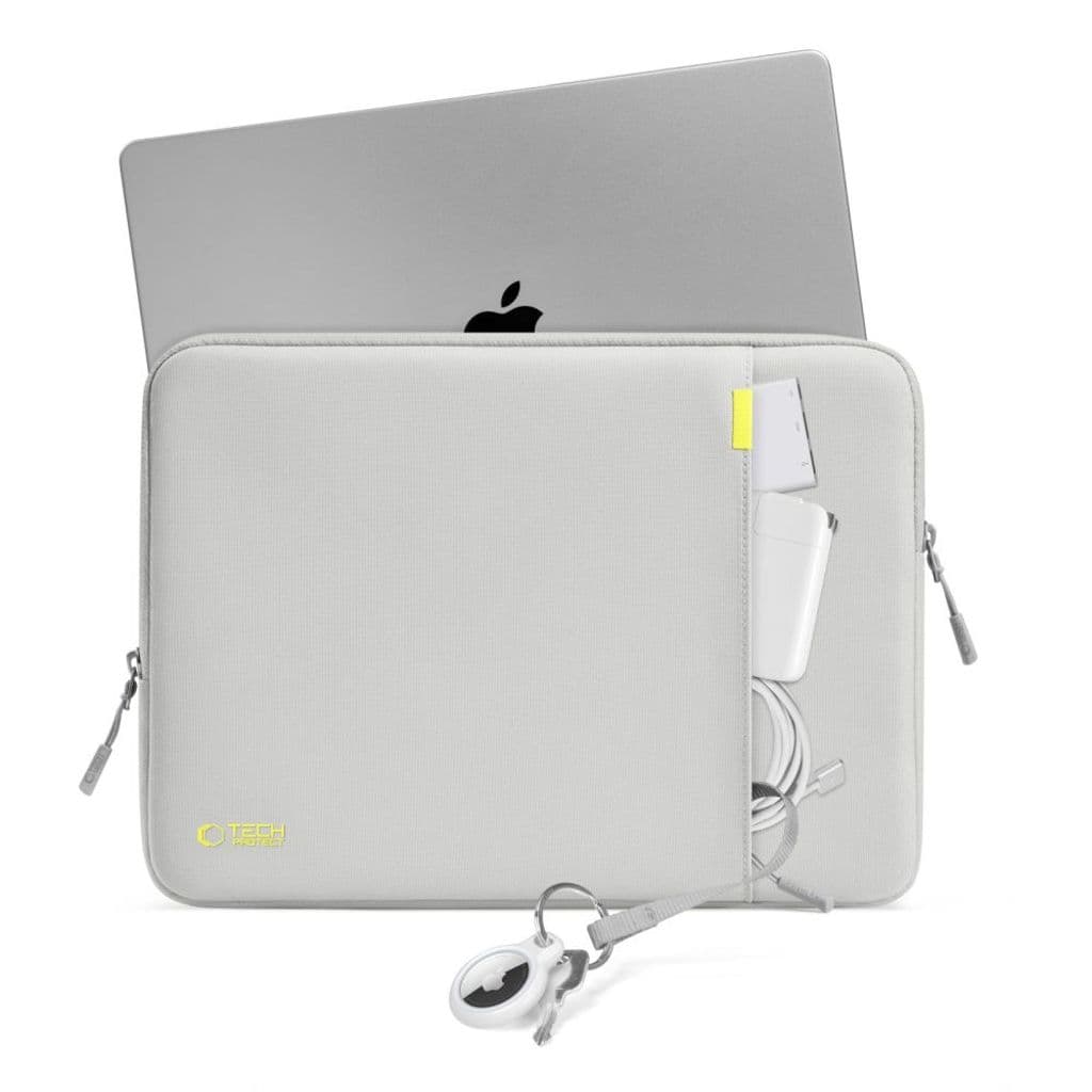 Tech-Protect Defender laptopfodral 15–16" – grå - Bild 7