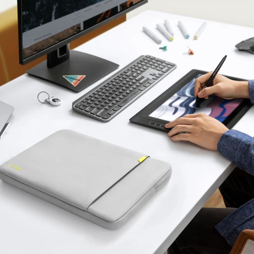 Tech-Protect Defender laptopfodral 15–16" – grå - Bild 15