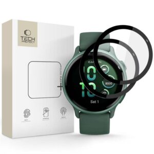 Tech-Protect Glass Flex+ Skärmskydd till Garmin Vivoactive 6, 2-pack