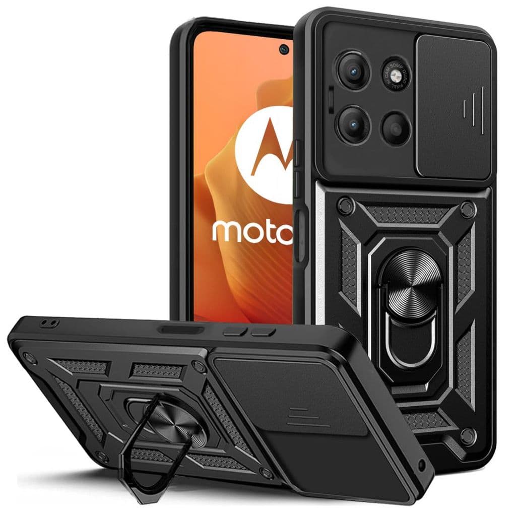 Tech-Protect CamShield Pro Skal till Motorola Moto G15 - Svart