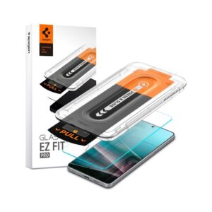 Spigen Glas.tR EZ Fit Pro Skärmskydd till Samsung Galaxy S25 Edge - Transparent