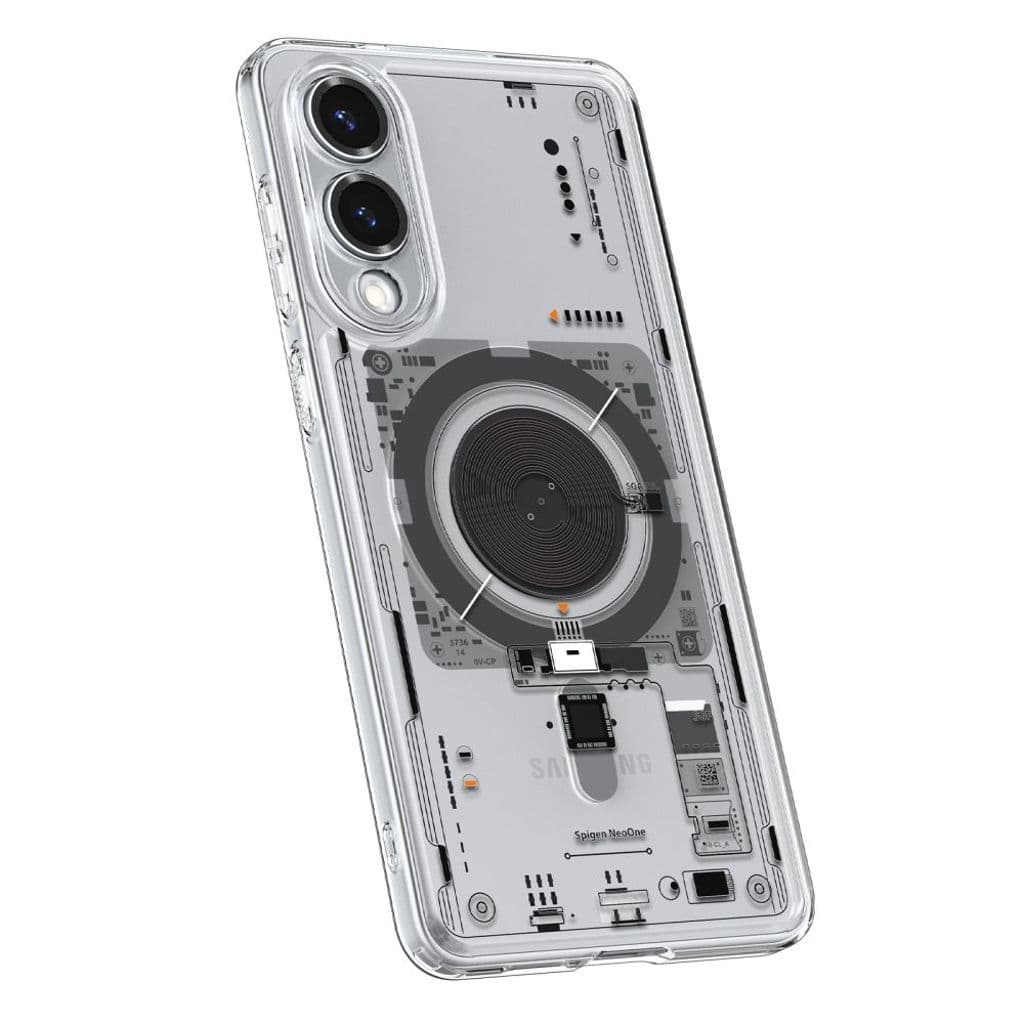 Spigen Ultra Hybrid MagSafe Skal till Samsung Galaxy S25 Edge - Transparent - Bild 8
