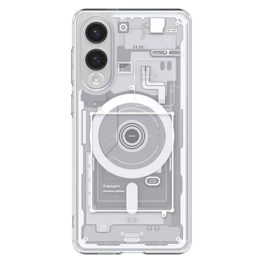 Spigen Ultra Hybrid MagSafe Skal till Samsung Galaxy S25 Edge - Vit