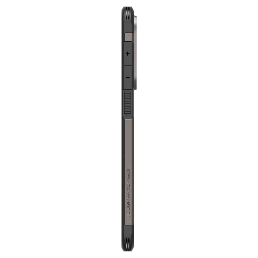 Spigen Tough Armor MagSafe Skal till Samsung Galaxy S25 Edge - Grå/Svart - Bild 8