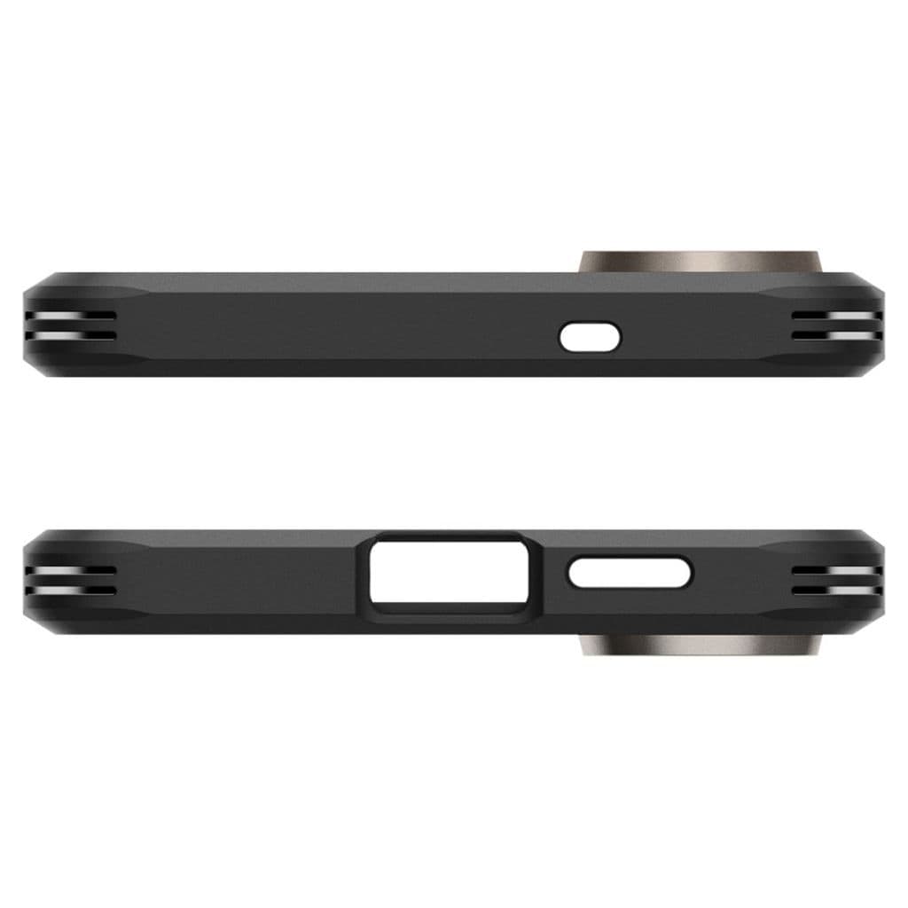 Spigen Tough Armor MagSafe Skal till Samsung Galaxy S25 Edge - Grå/Svart - Bild 10