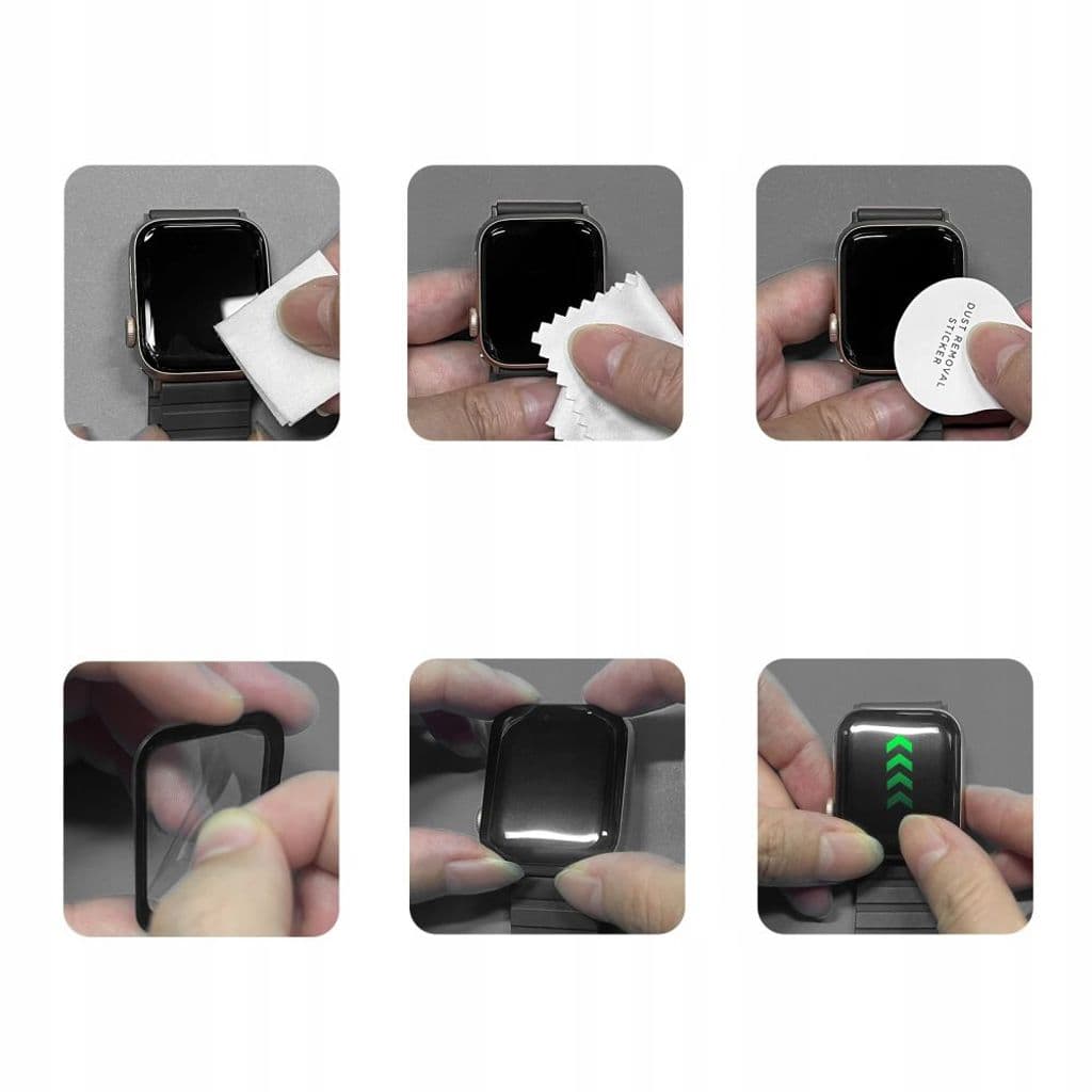 Tech-Protect Glass Flex+ Skärmskydd till Huawei Watch Fit 3/4, 2-pack - Bild 4