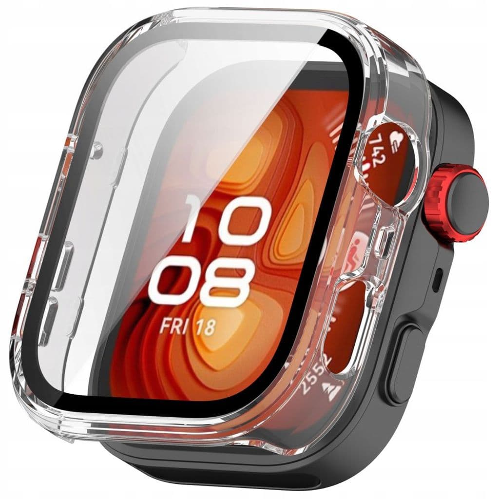 Tech-Protect Defense Skal till Huawei Watch Fit 4 Pro - Transparent