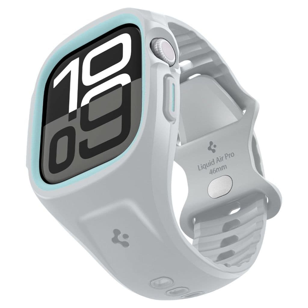 Spigen Liquid Air Pro Kockarmband till Apple Watch 10 46 mm - Grå - Bild 6