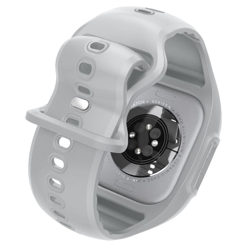 Spigen Liquid Air Pro Kockarmband till Apple Watch 10 46 mm - Grå - Bild 10