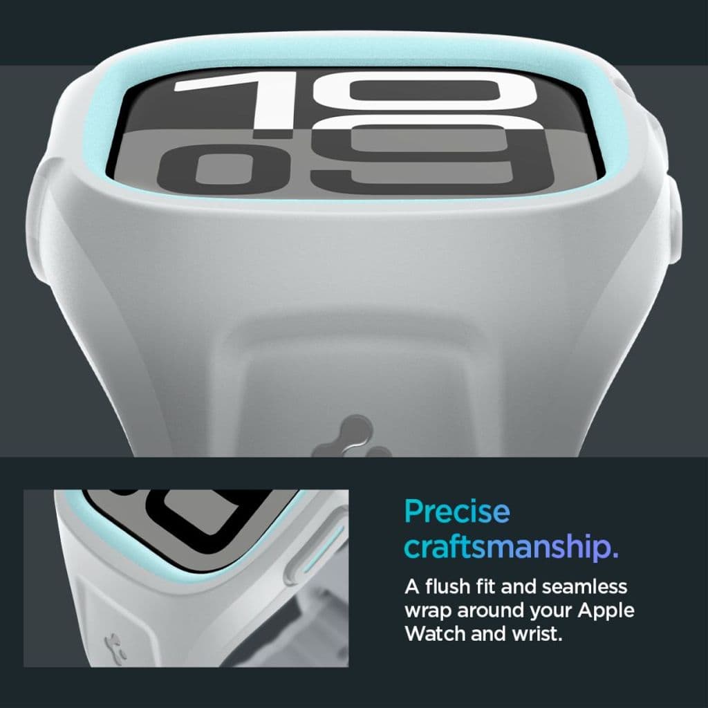 Spigen Liquid Air Pro Kockarmband till Apple Watch 10 46 mm - Grå - Bild 2