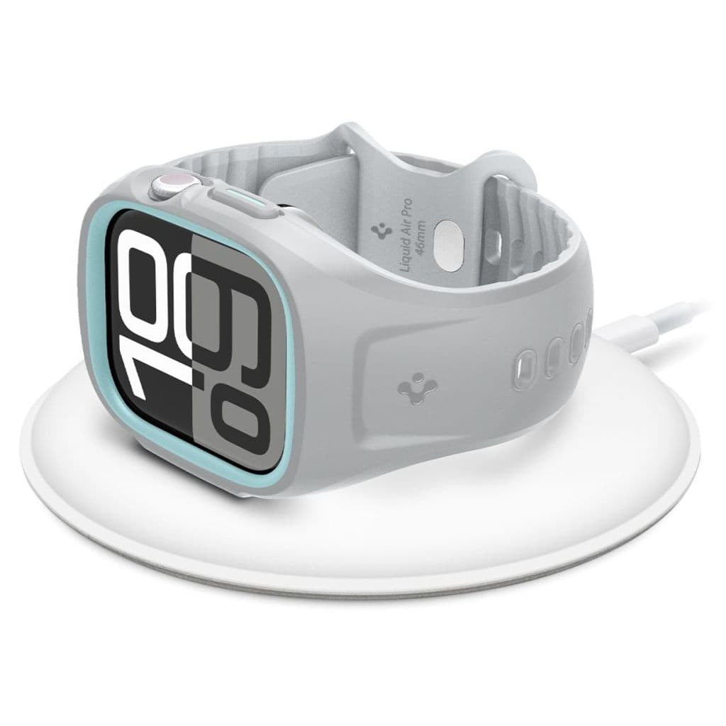 Spigen Liquid Air Pro Kockarmband till Apple Watch 10 46 mm - Grå - Bild 11