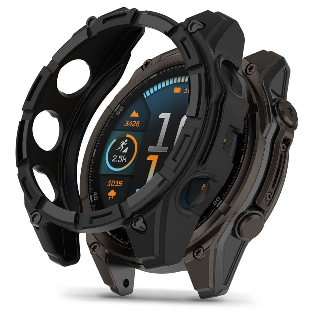 Tech-Protect Defense Air Skal till Garmin Fenix 8 47mm - Svart - Bild 2