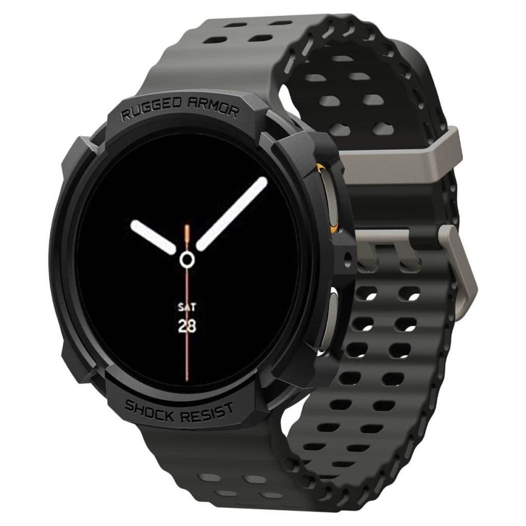 Spigen Rugged Armor Skal till Samsung Galaxy Watch 8 40mm - Svart - Bild 9