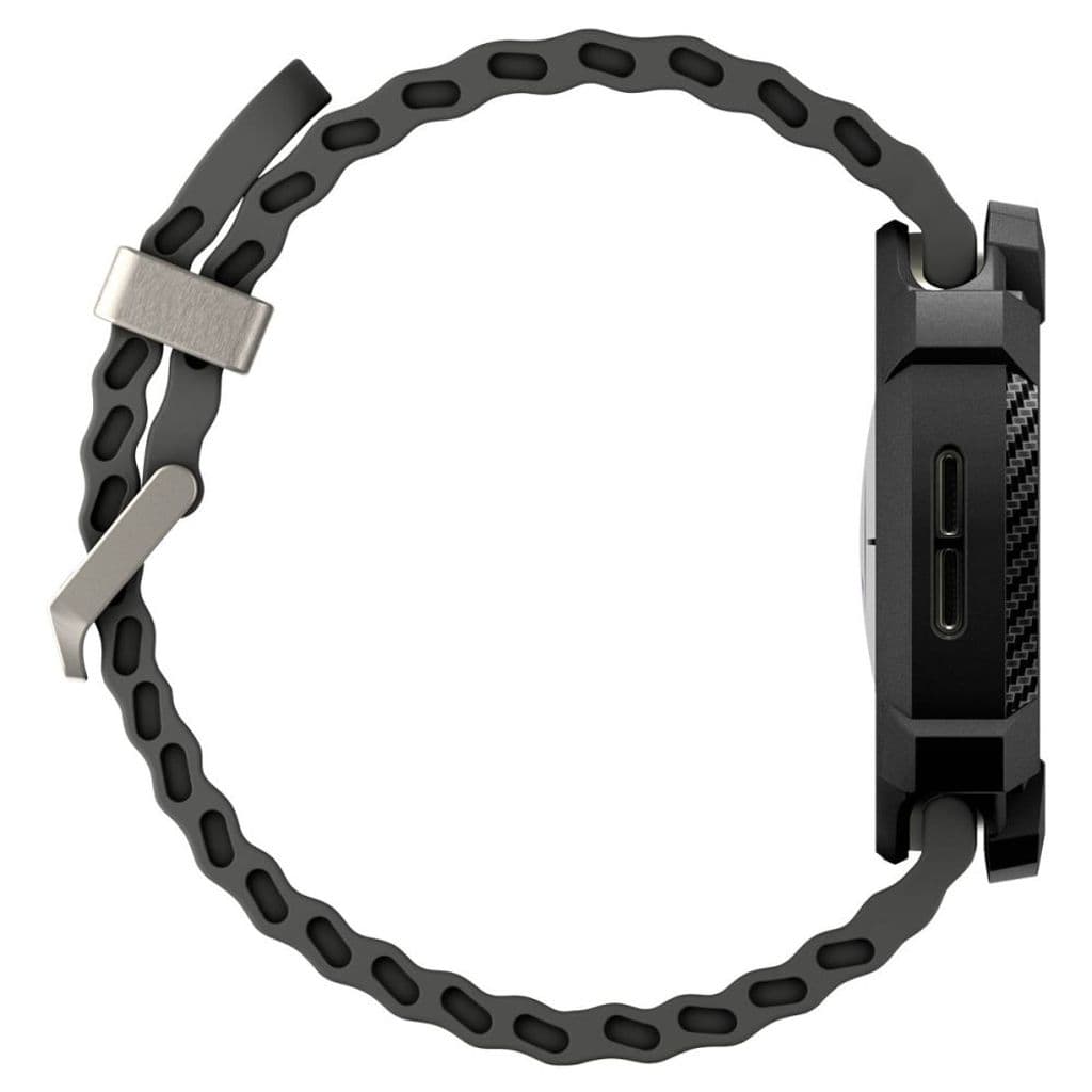 Spigen Rugged Armor Skal till Samsung Galaxy Watch 8 40mm - Svart - Bild 5