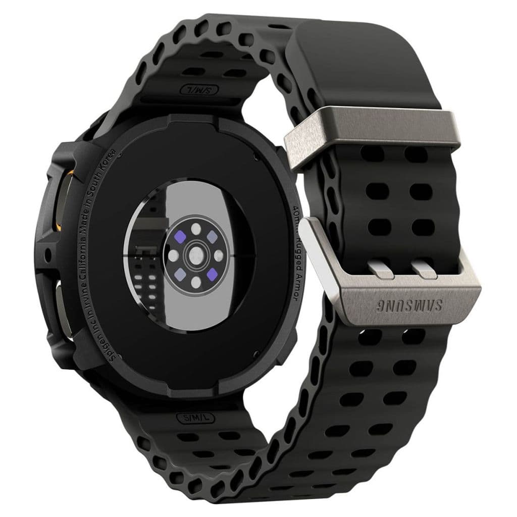 Spigen Rugged Armor Skal till Samsung Galaxy Watch 8 40mm - Svart - Bild 10