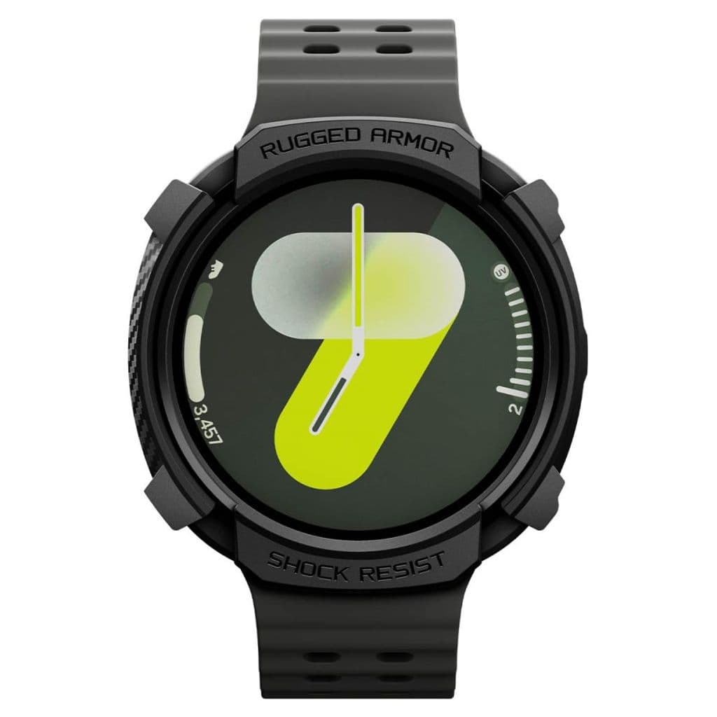 Spigen Rugged Armor Skal till Samsung Galaxy Watch 8 40mm - Svart - Bild 6