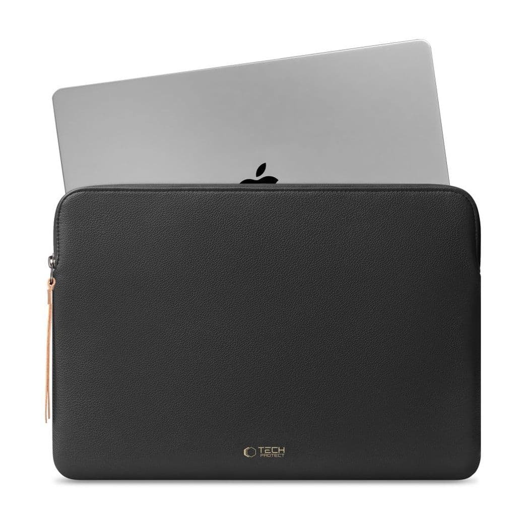 Tech-Protect Fleece laptopfodral 15–16 tum – svart - Bild 5