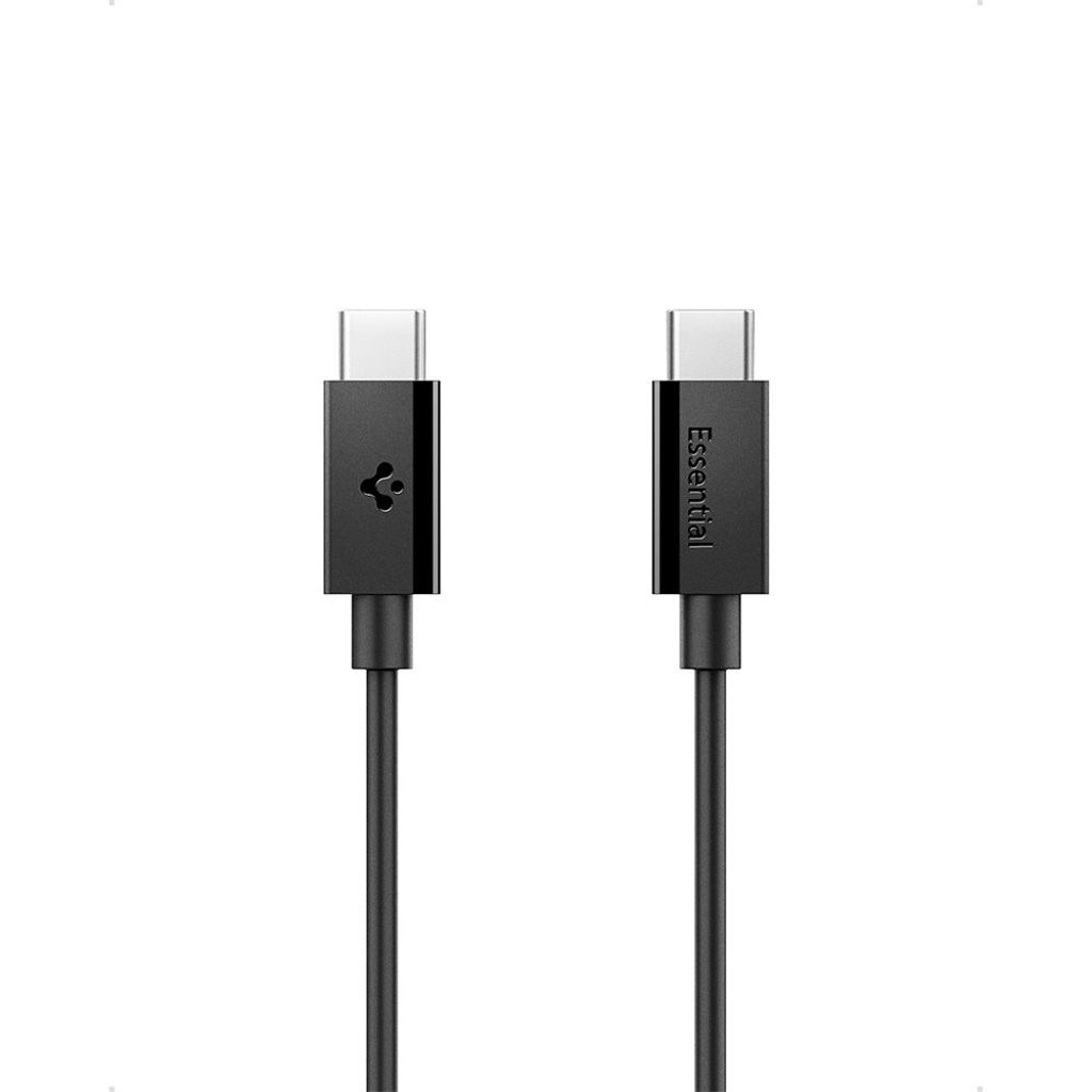 Spigen 60W USB-C till USB-C kabel 2m – svart