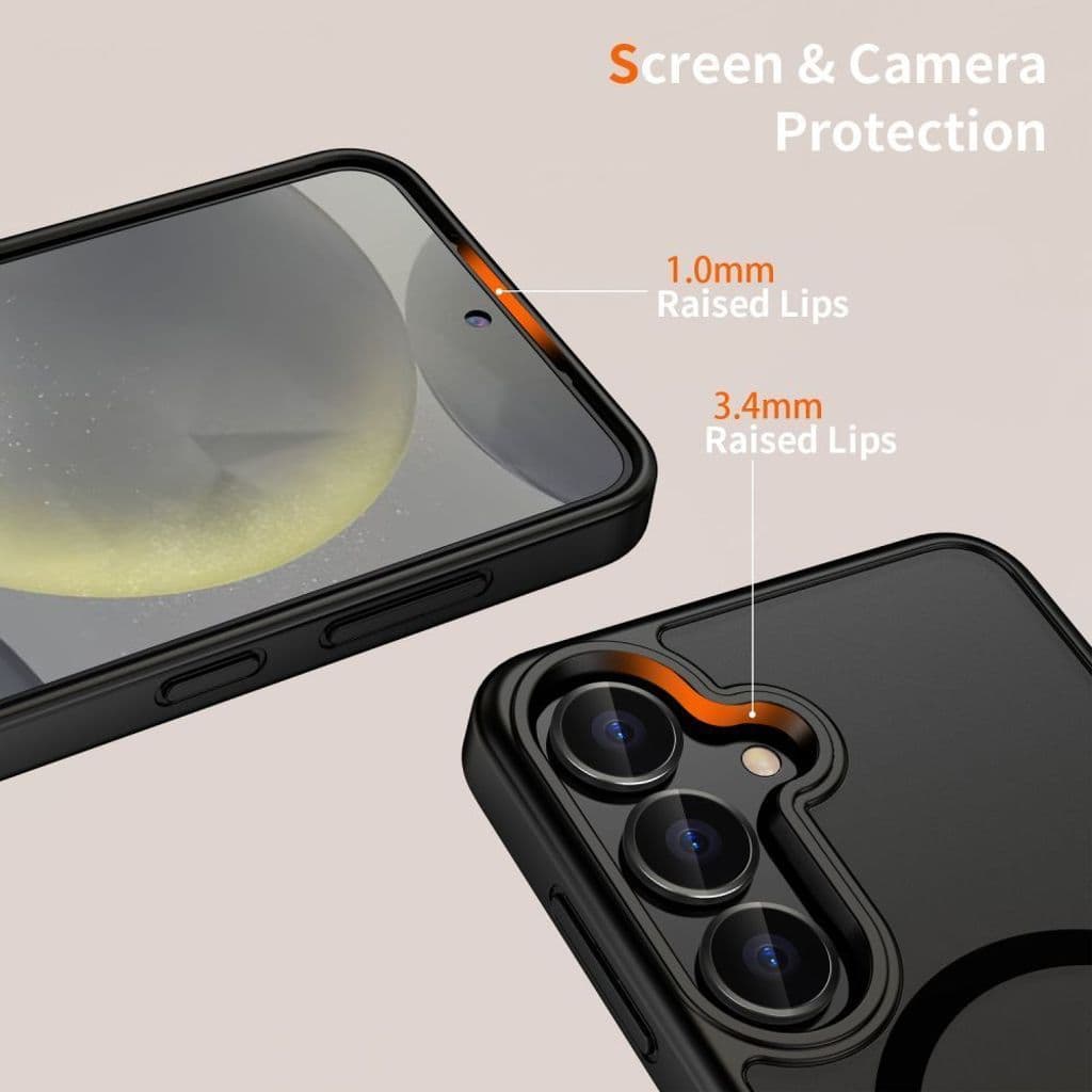 Tech-Protect MagMat MagSafe Skal till Motorola Moto G86 5G - Matte Black