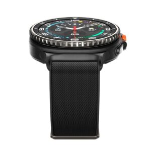 Spigen Fit Lite Kockarmband till Samsung Galaxy Watch 40/44/46 mm - Svart