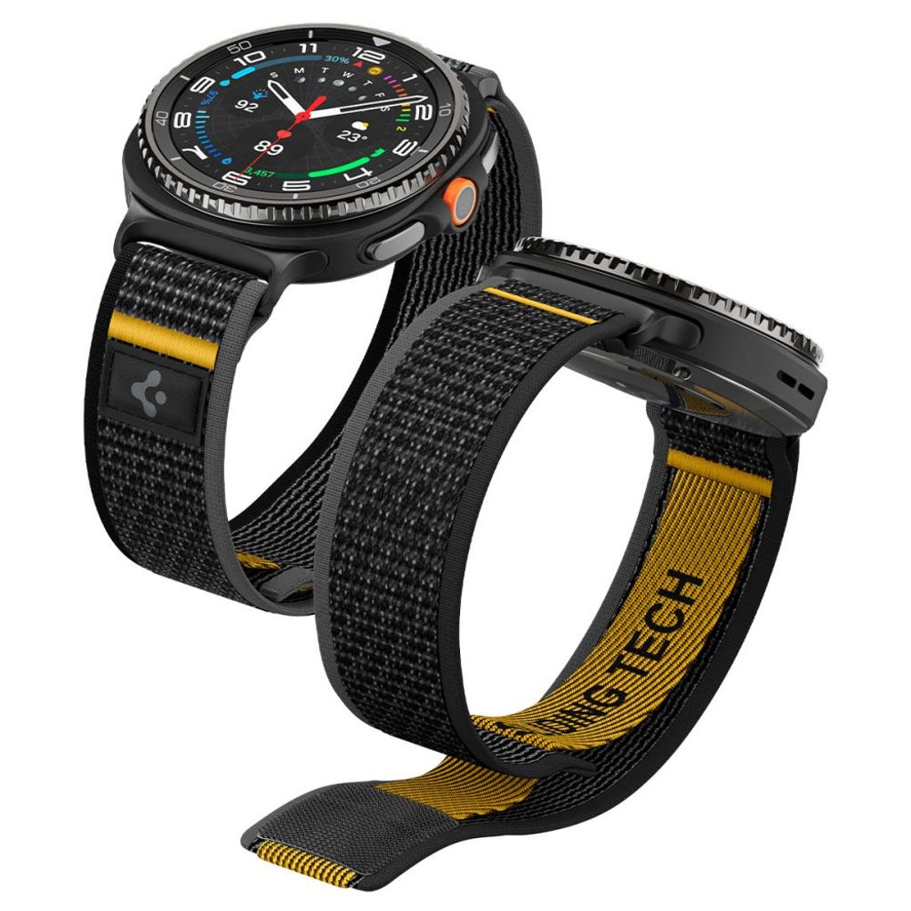 Spigen Sport Athlex Air Armband till Samsung Galaxy Watch 9/8 - Svart