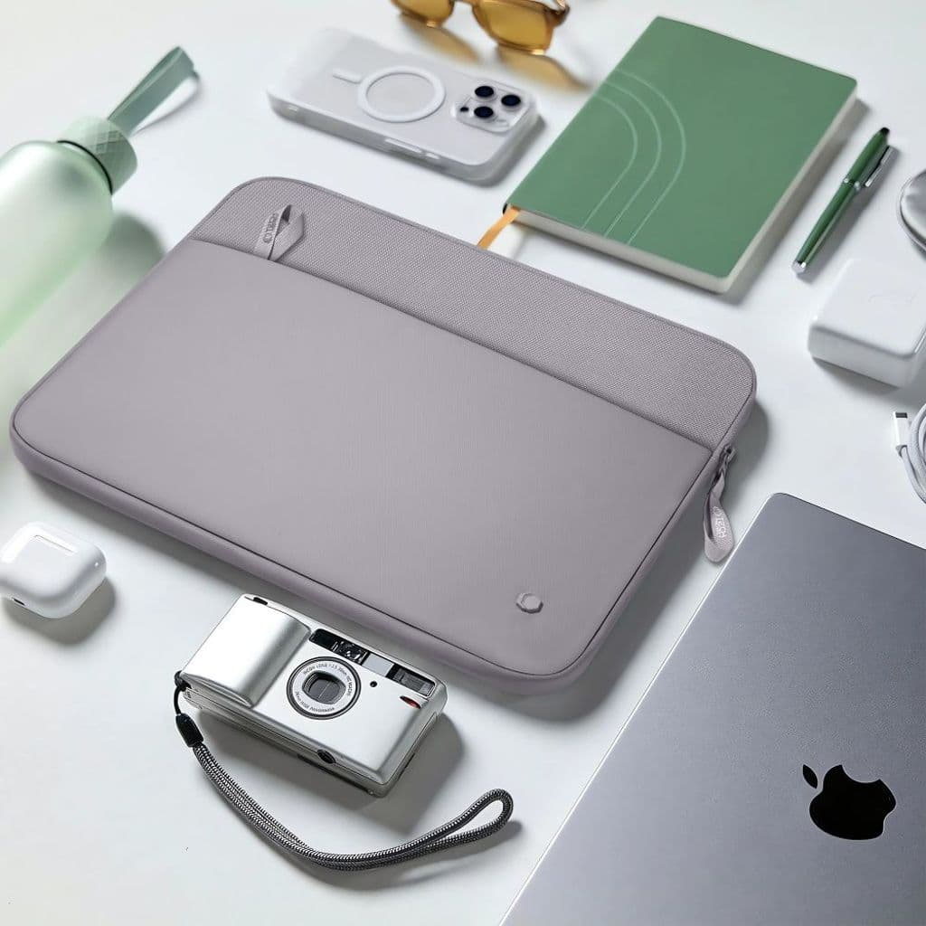 Tech-Protect Sleeve laptopfodral 15–16" – grå - Bild 11