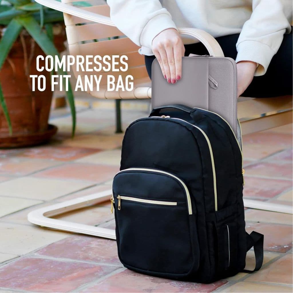 Tech-Protect Sleeve laptopfodral 15–16" – grå - Bild 12