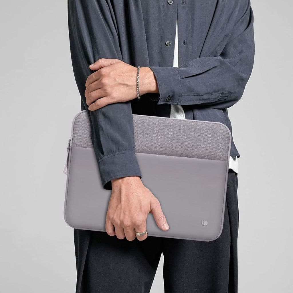 Tech-Protect Sleeve laptopfodral 15–16" – grå - Bild 13