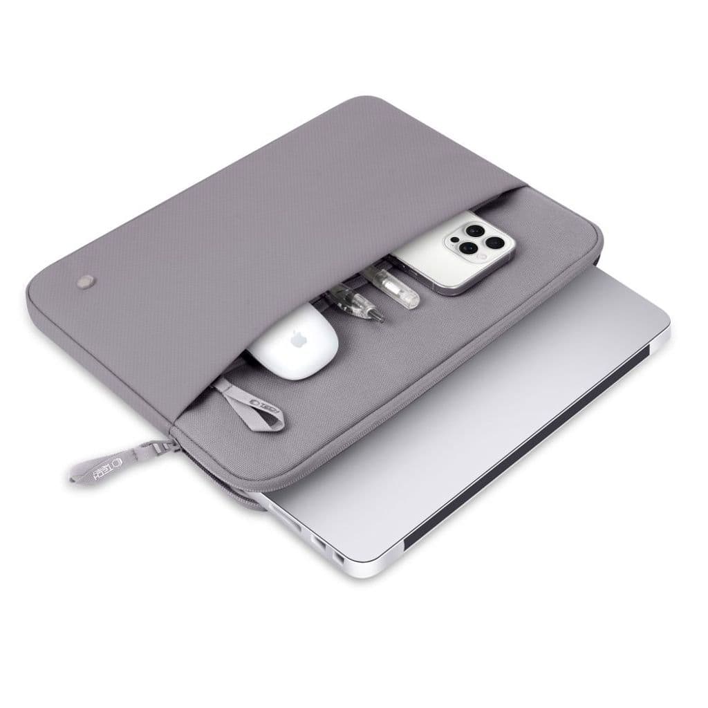 Tech-Protect Sleeve laptopfodral 15–16" – grå - Bild 7