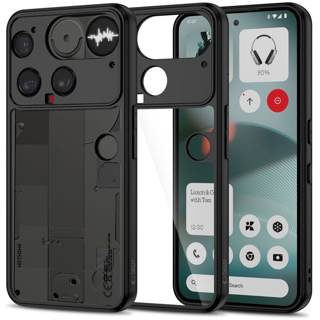 Tech-Protect MagMat Skal till Nothing Phone 3 - Transparent/Svart