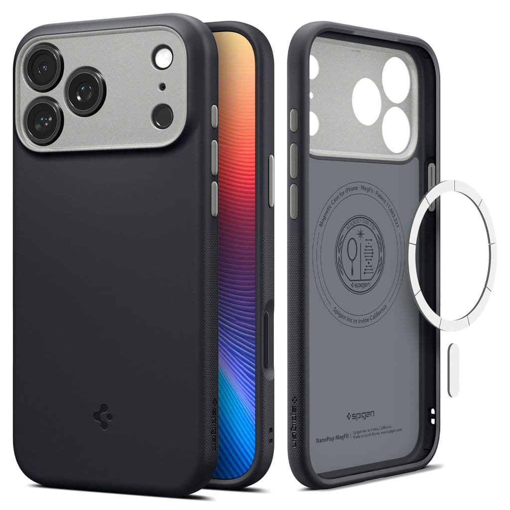 Spigen Nano Pop MagSafe Skal till iPhone 17 Pro - Svart