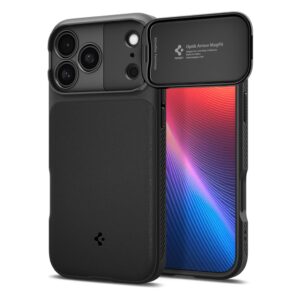 Spigen Optik Armor MagFit Skal till iPhone 18/17 Pro Max - Svart