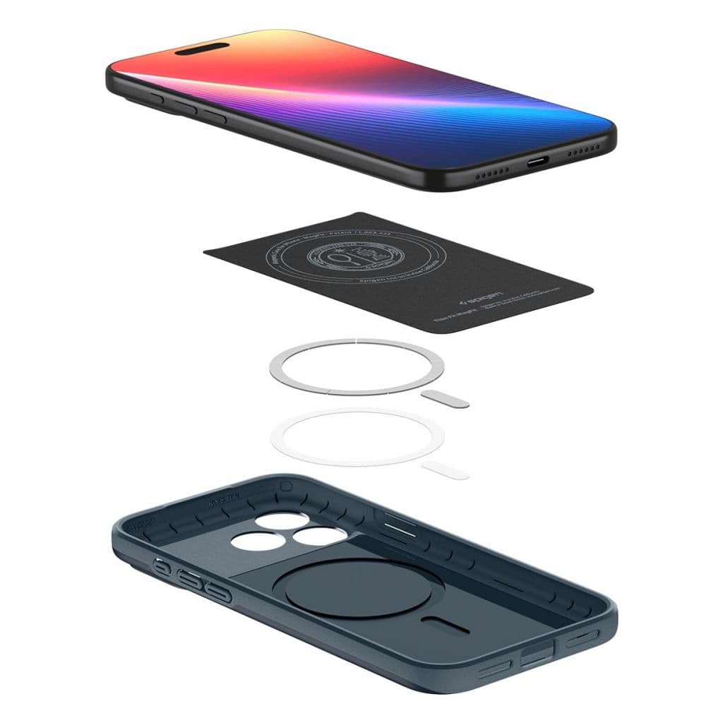 Spigen Thin Fit MagSafe Skal för iPhone 17 Pro Max – Blå - Bild 11
