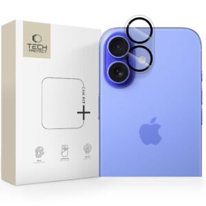 Tech-Protect Cam Fit+ Linsskydd till iPhone 17 - Härdat glas