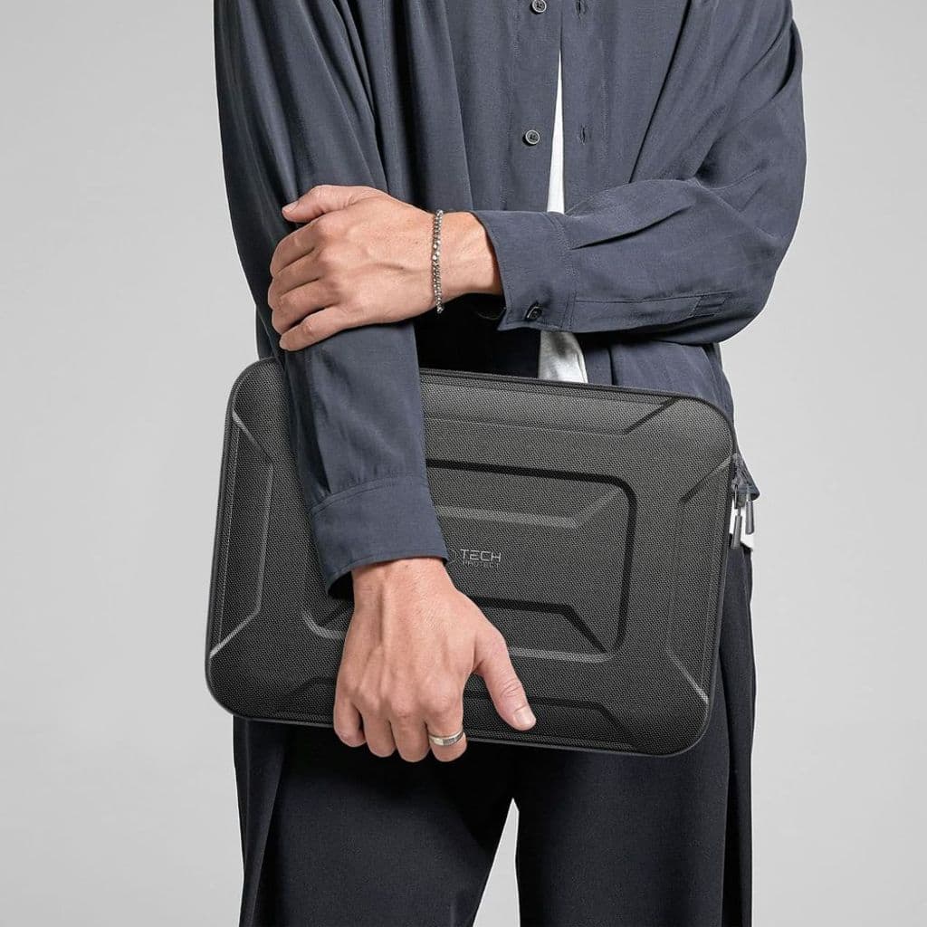 Tech-Protect Ranger-X Tactical Laptop Skal för 13–14 tum – Svart - Bild 2