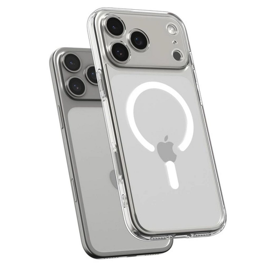 Spigen Ultra Hybrid MagSafe Skal till iPhone 17 Pro Max - Vit/Transparent - Bild 6