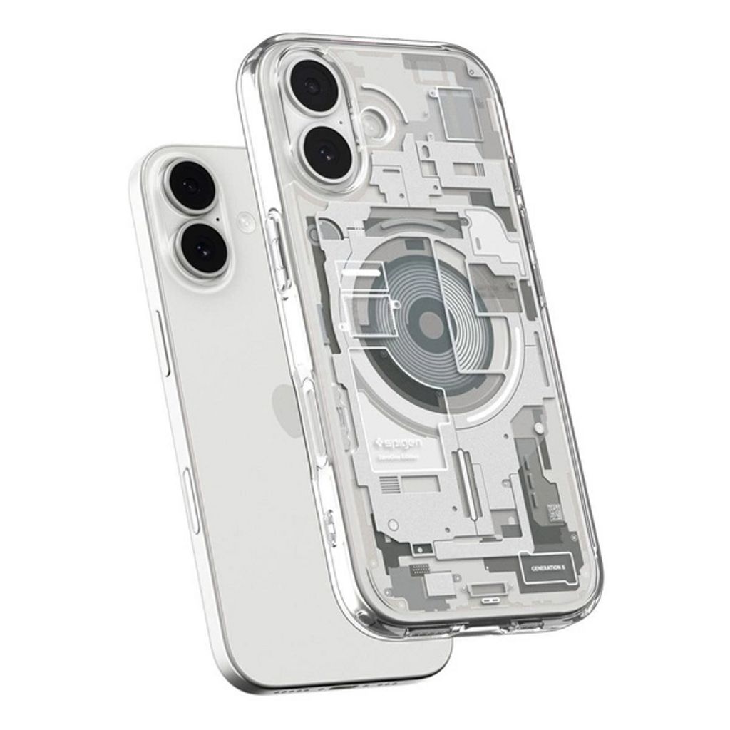 Spigen Ultra Hybrid MagSafe Zero One Skal till iPhone 17 - Titanium - Bild 3