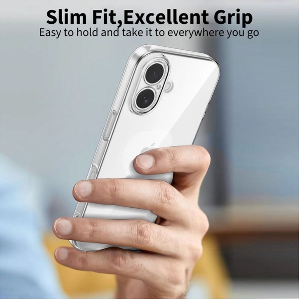 Tech-Protect FlexAir Skal till iPhone 17 - Transparent - Bild 3