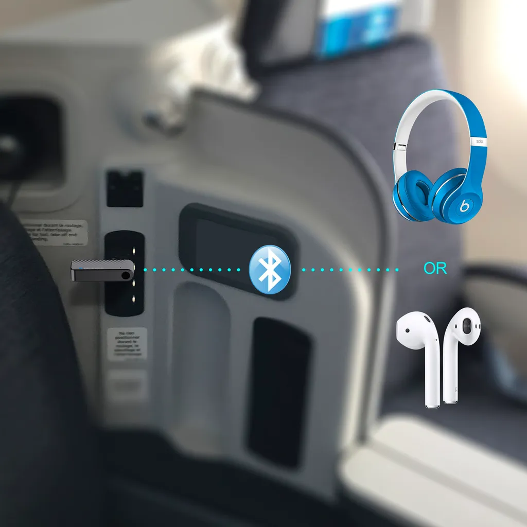 4Smarts B9 Bluetooth Ljudsändare / Flygadapter B9 - Bild 3