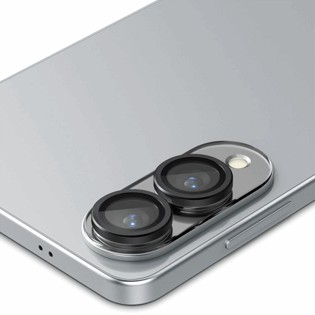 Spigen Samsung Galaxy S25 Edge EZ Fit GLAS.tR Optik Pro HD Linsskydd, 2-pack - Bild 4