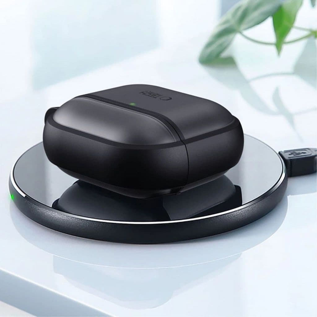 Tech-Protect Slim Fodral med karbinhake för Airpods 4 - Svart - Bild 8