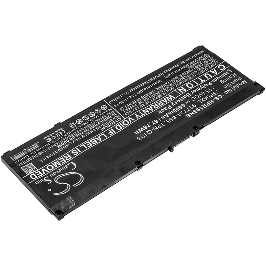 Batteri SR04XL till HP Omen 15-CE 15-CE004NW 15-CE008NW etc., 15.4V 3500mAh - Bild 4