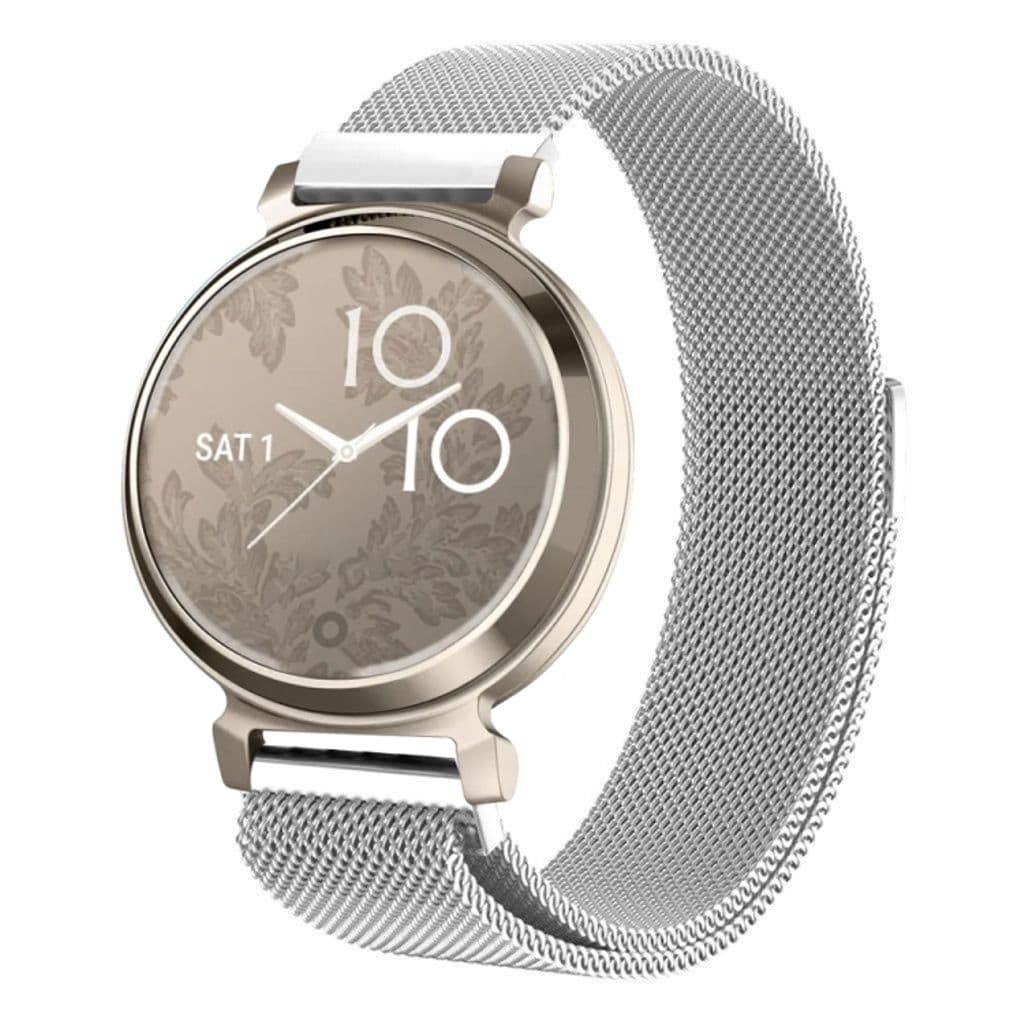 Garmin Lily 2 Kockarmband milanese i rostfritt stål - Silver - Bild 4