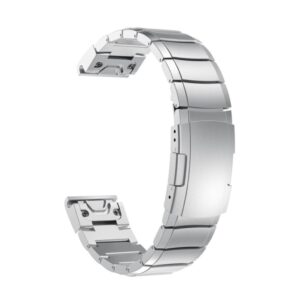 Garmin Enduro 3 Kockarmband i titanlegering med snabbfäste - Silver