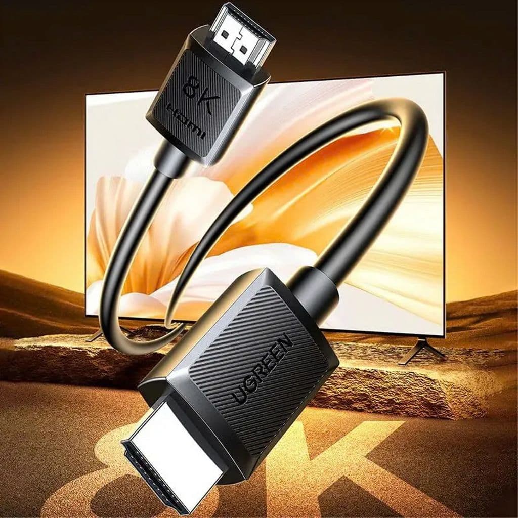 UGREEN HDMI 2.1-kabel 2 m – Ultra High-Speed 8K/4K, Svart - Bild 2