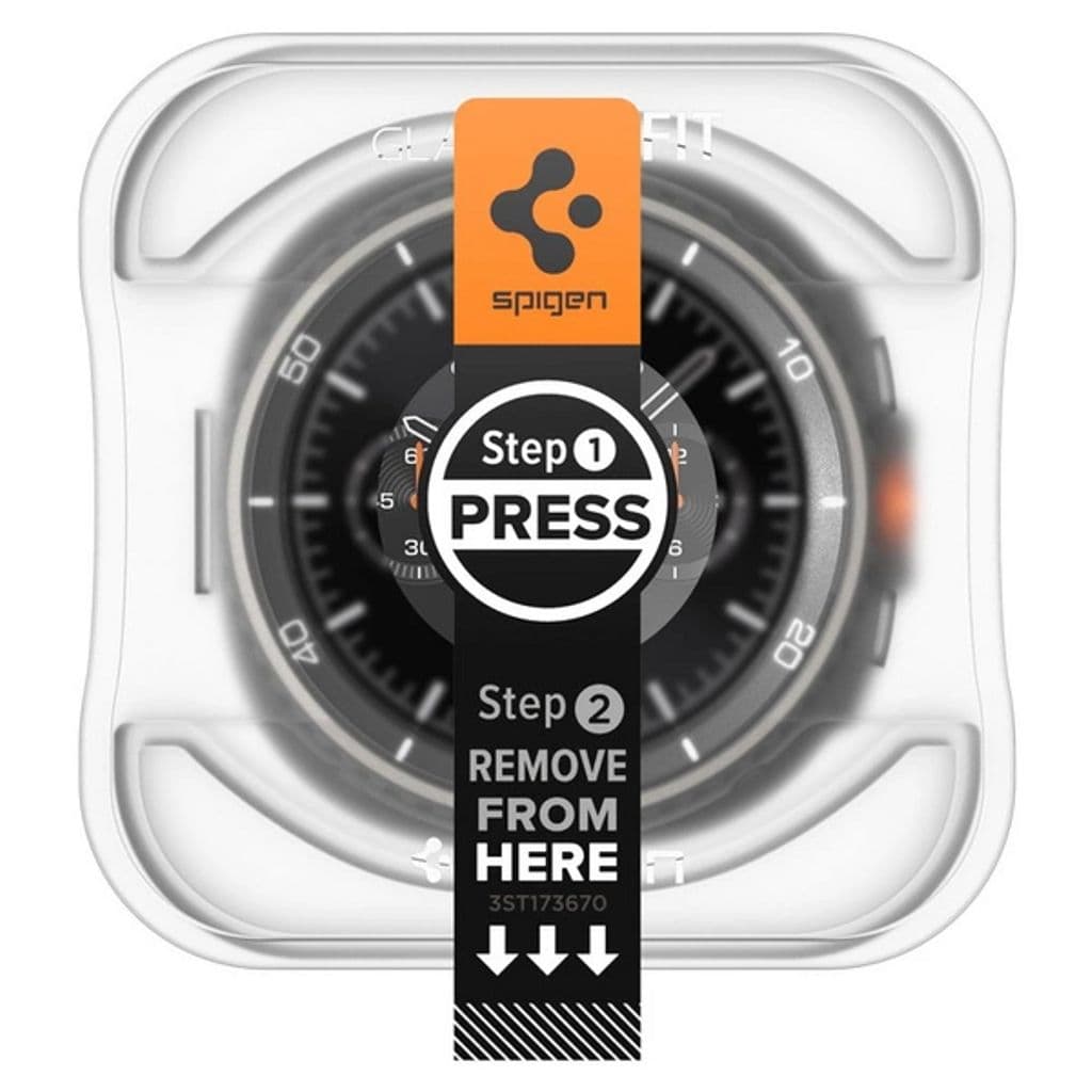 Spigen Glas.TR ”Ez-Fit” skärmskydd i härdat glas till Samsung Galaxy 8 46mm - Bild 3